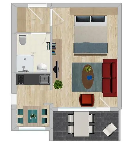 Kleiner Wilder Appartement